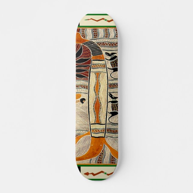 Moari Tribal Skateboard (Anverso )