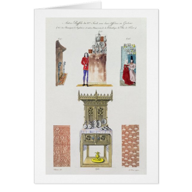 Mobiliario del siglo XV, de Monumentos Francos (Frente)