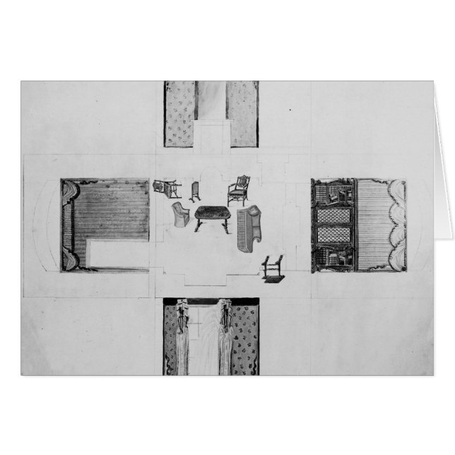 Mobiliario para un pequeño salón (Anverso (Horizontal))