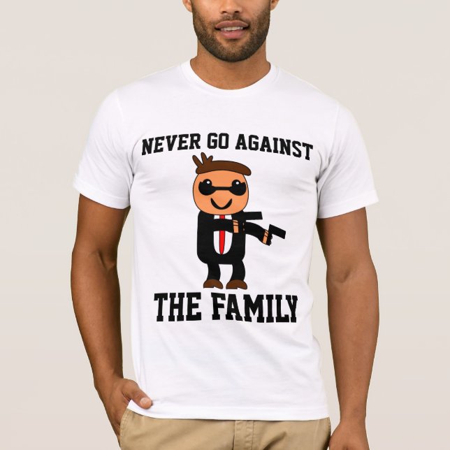 MOBSTER GANGSTER MAFIA Camisetas graciosas (Anverso)