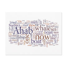 Moby Dick último capítulo palabras postal