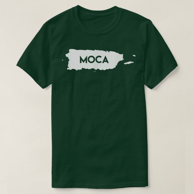 Moca de camiseta de Puerto Rico (Diseño del anverso)