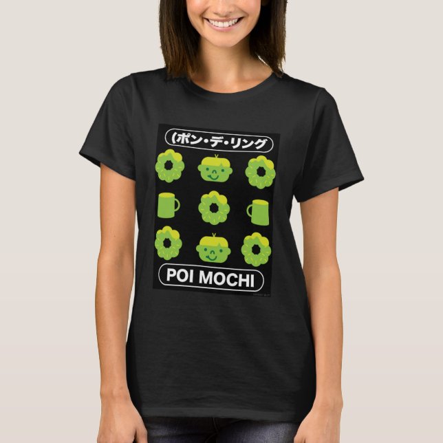 Mochi Donuts Poi Mochi Y Camiseta De Café (Anverso)
