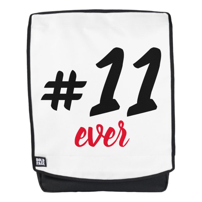 Mochila #11 ever (Anverso)