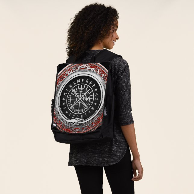 Mochila [600] Vegvisir - Viking Silver Magic Runic Compass (Puesto)