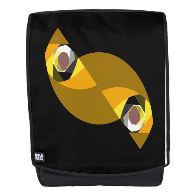 MOCHILA ABSTRACT OWL (Anverso)