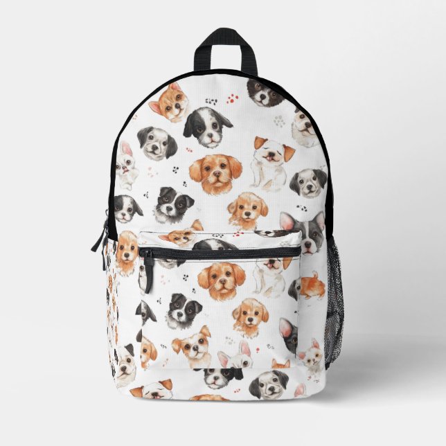 Mochila Adorable del patrón Mascota (Anverso)