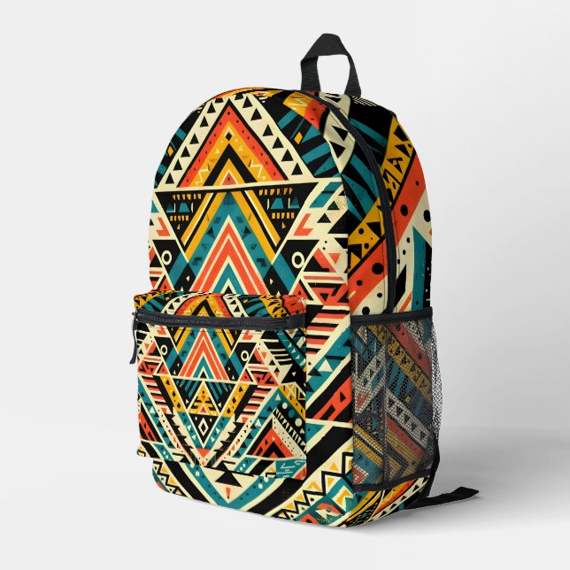 Mochila Adventure Aztec en negrita (Esquina derecha trasera )
