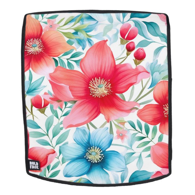 Mochila Agradable Bouquet Ranya Pattern-65292 (Cara extraíble)