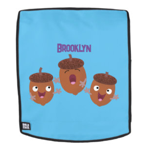 Mochila Agradables bellotas cantando personalizado para lo
