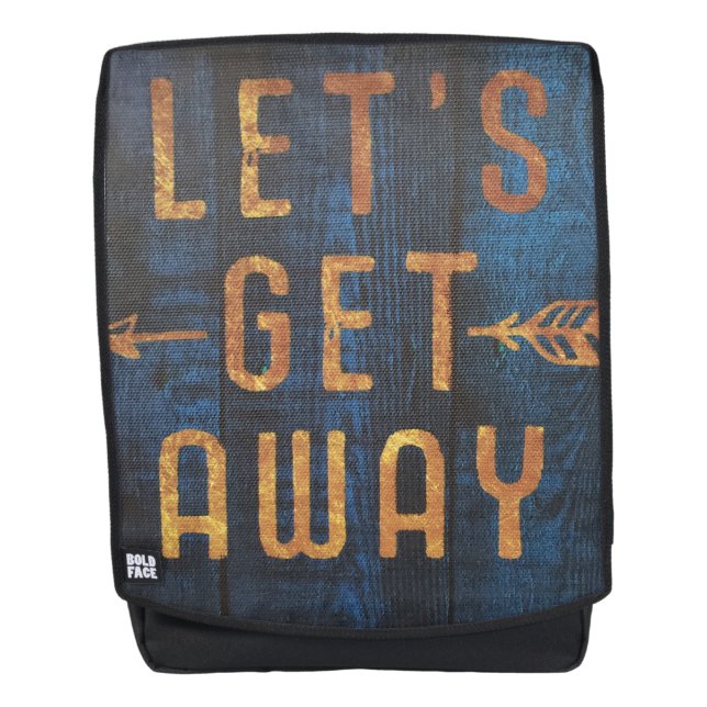 Mochila alejarse (Anverso)