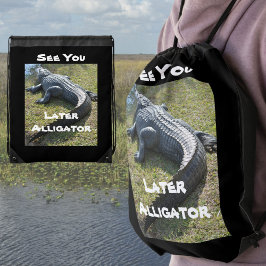 Mochila Alligator te ve más tarde Everglades Fotografía