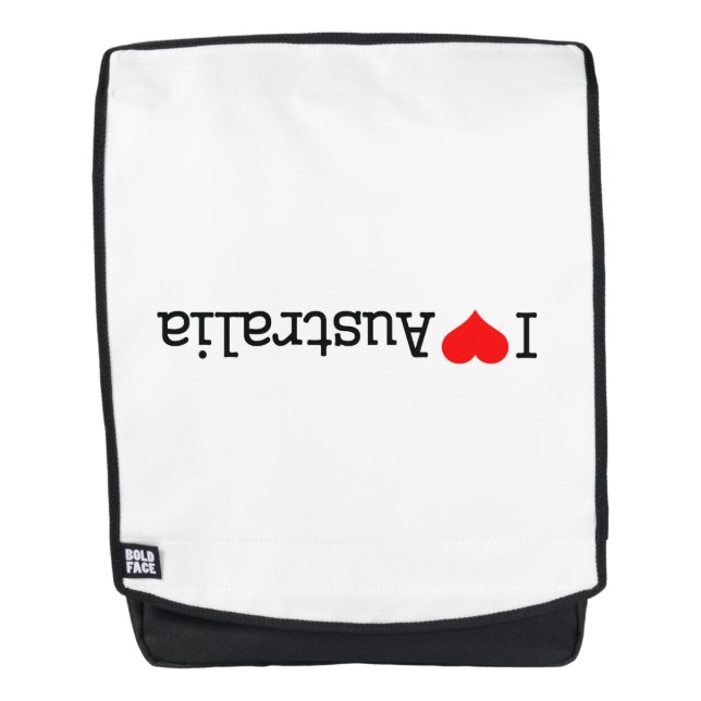 Mochila Amo Australia (Anverso)