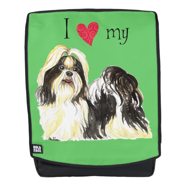 Mochila Amo mi Shih Tzu (Anverso)
