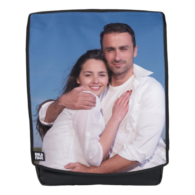 Mochila Añadir su propia foto Personalizado (Anverso)