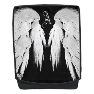 Mochila ANGEL WINGS Personalizado Negro Monograma