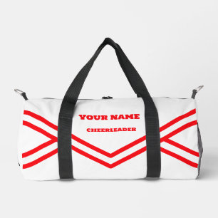 mochila animadora,personalizar rojo y blanco