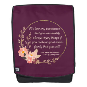 Mochila Anne De Green Gables Cita I - Estilo Cuto