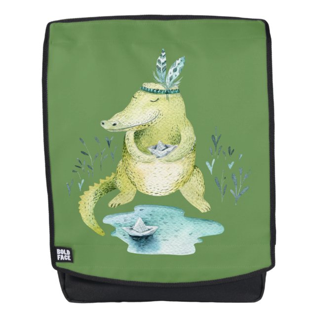 Mochila Arlena el caimán (Anverso)