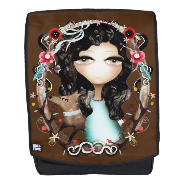 Mochila Arte de Rupydetequila (Anverso)