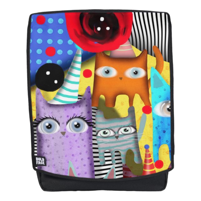 Mochila Arte de Rupydetequila (Anverso)