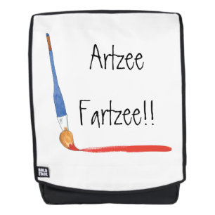 Mochila Artista de Artzee Fartzee Super Cute divertido