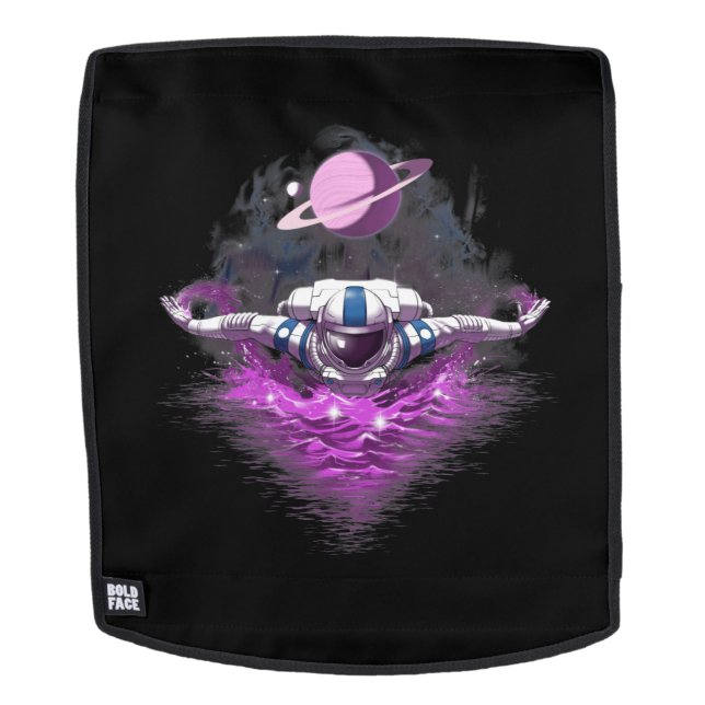 Mochila Astronauta espacial Natación (Cara extraíble)