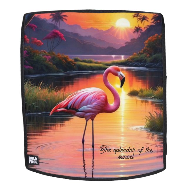 Mochila Backpack with sunset (Cara extraíble)