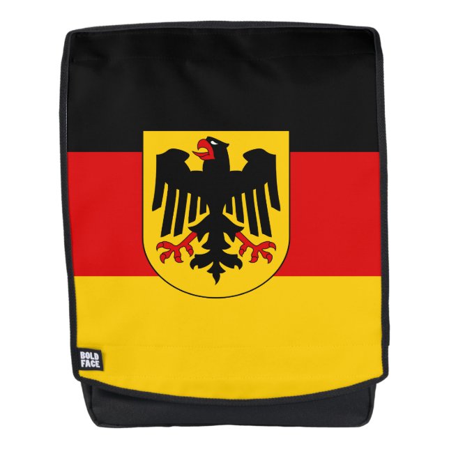 Mochila Bandera de Alemania (Anverso)