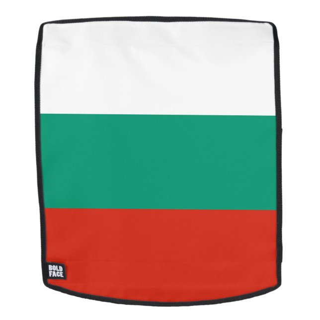 Mochila Bandera de Bulgaria (Cara extraíble)