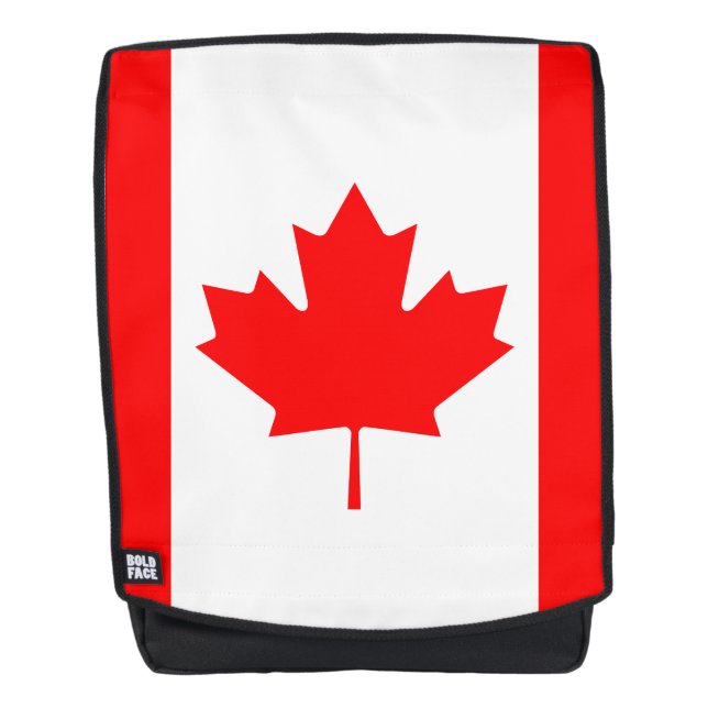 Mochila Bandera de Canadá (Anverso)