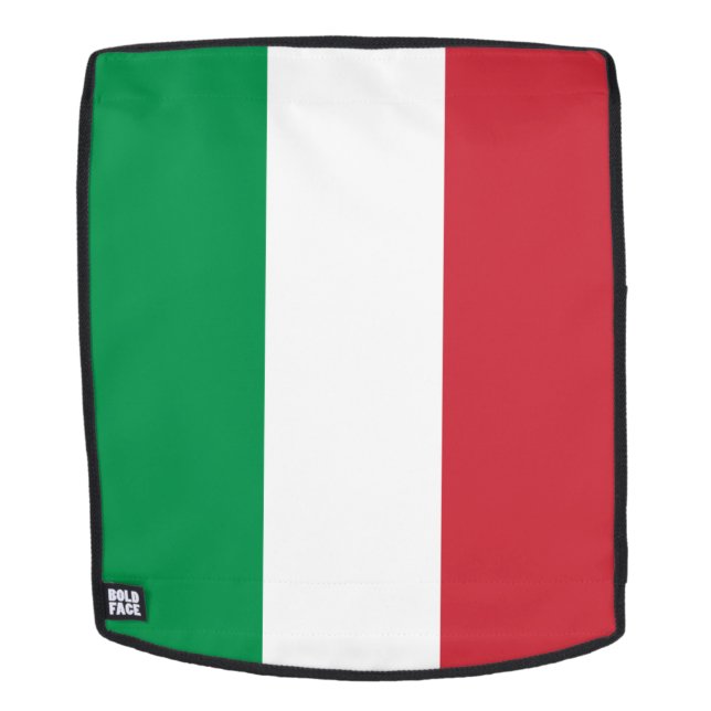 Mochila Bandera de Italia (Cara extraíble)