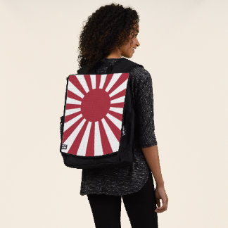 Mochila Bandera Imperial del Sol Naciente de Japón, Edo a
