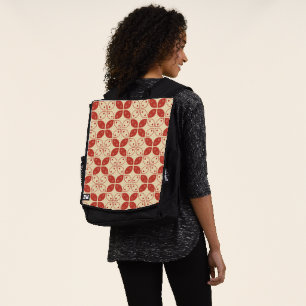 Mochila Batik Kawung, Patrón Indonesio, Javanés, Étnico