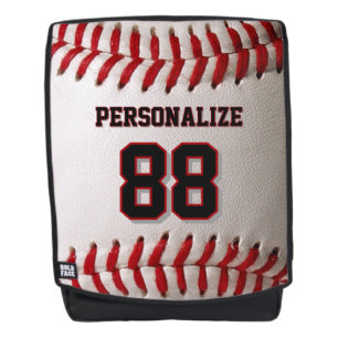 Mochila Béisbol Softbol Nombre y Número Personalizados