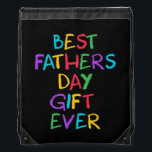Mochila Best Father's Day Gift Ever Dad from Son Daughter<br><div class="desc">Best Father's Day Gift Ever Dad from Son Daughter Child Kid Gift. Perfect gift for your dad,  mom,  papa,  men,  women,  friend and family members on Thanksgiving Day,  Christmas Day,  Mothers Day,  Fathers Day,  4th of July,  1776 Independent day,  Veterans Day,  Halloween Day,  Patrick's Day</div>
