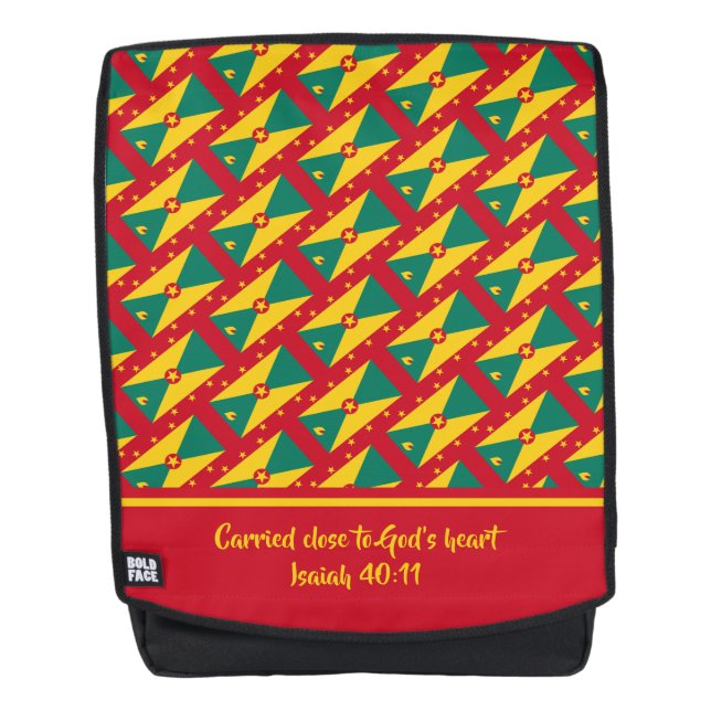 Mochila Biblia cristiana de la Escritura Cristiana de GRAN (Anverso)