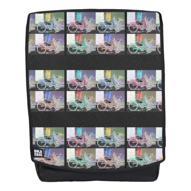 Mochila Bicicleta clave oeste (Anverso)