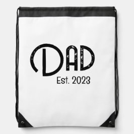 Mochila Black Script Grunge Dad Established