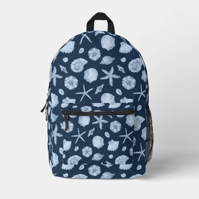 Mochila Blue Seashell (Anverso)