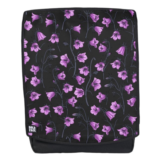 Mochila Bluebells, Harebells, Bellflowers 2 (Anverso)