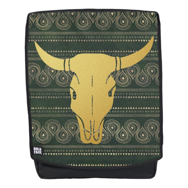 Mochila Boho Gold Steer (Anverso)