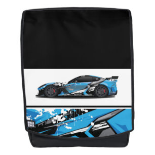 Mochila Bold Face - Mochila de coche deportivo