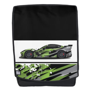 Mochila Bold Face-Mochila de coche deportivo
