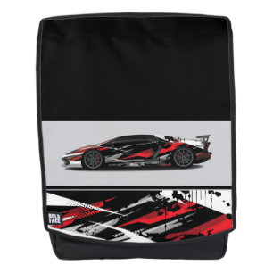 Mochila Bold Face - Mochila de coche deportivo