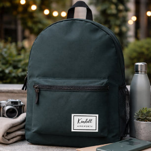 Mochila Bolso Personalizado Estilo Campus con No