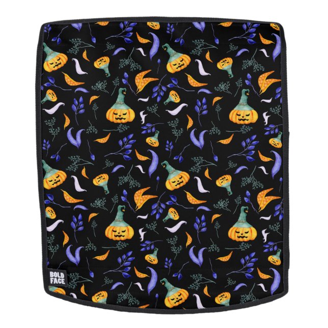 Mochila Bosque de Halloween #2 Cara (Cara extraíble)