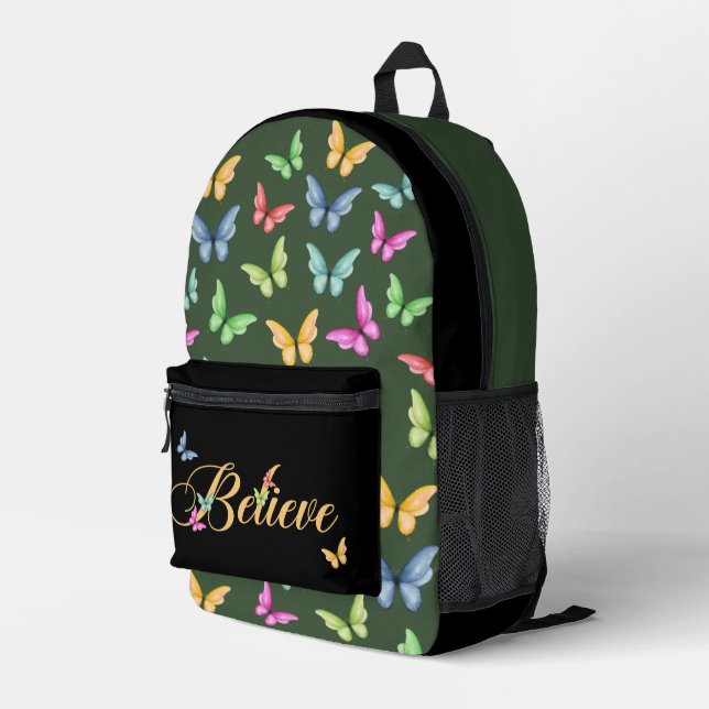 Mochila Butterfly Believe (Esquina derecha trasera )
