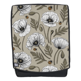 Mochila Cachorros blancos y ladybugs