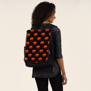 Mochila Calabazas de Halloween, Calabazas Naranjas Engaña 